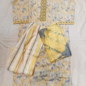 Aahana 3-pc Suits (Beige)