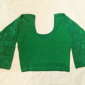 Stretchable Cotton Blouse (Green)