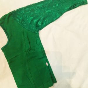 Stretchable Cotton Blouse (Green)