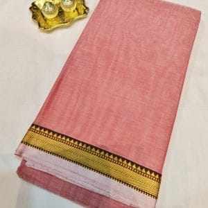 Samruddhi - Narayanpet Cotton Sarees (Blush Pink)