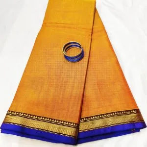 Samruddhi - Narayanpet Cotton Sarees (Mustard)